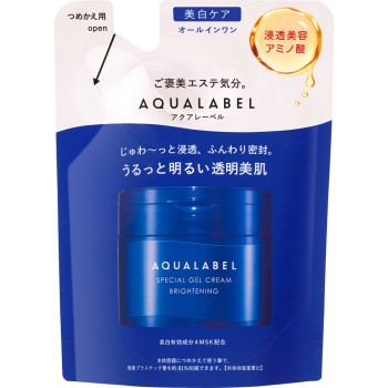 아쿠아레이블 스페셜젤크림 EX (브라이트닝) 리필 81g 시세이도