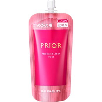 프리오르 약용 고보습 화장수 (촉촉) 리필 140ml 시세이도