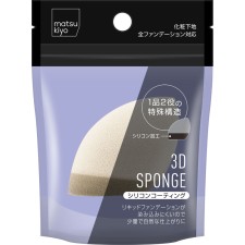 matsukiyo 3D 스펀지 실리콘 코팅 1P