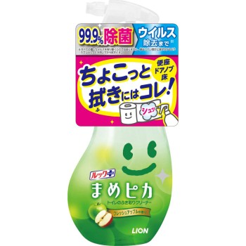 룩 플러스 마메피카 화장실용 세제 화장실 닦아내기 클리너 본체 210ml 라이온