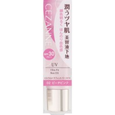세잔느 UV 울트라 핏 베이스 EX 02 피치 핑크 30g 세잔느화장품