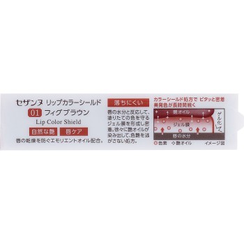 세잔느 립 컬러 실드 01 피그 브라운 세잔느화장품