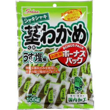 보너스팩 줄기 미역 우스시오맛 105g