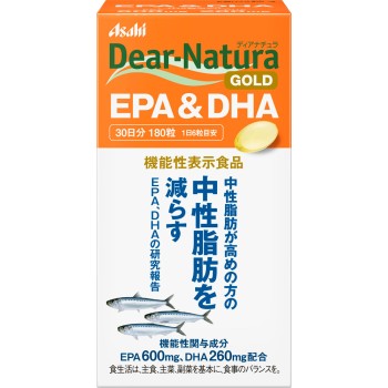 디어내추라 GOLD EPA＆DHA 180정 아사히그룹식품 주식회사