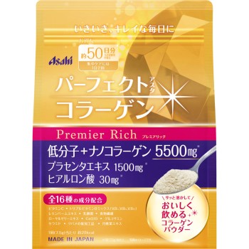 퍼펙트 아스타 콜라겐 파우더 프리미엄 리치 50일 378g 아사히그룹식품 주식회사
