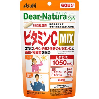 디어내추라 스타일 비타민C MIX 120정(60일분) 아사히그룹식품 주식회사