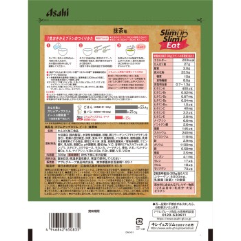 슬림업슬림 이트 말차 맛 300g 아사히그룹식품 주식회사
