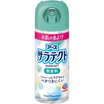 살라텍트 무향료 모기 방충 스프레이 아웃도어 캠핑 공원 외출 해충 대책 100ml 아스제약