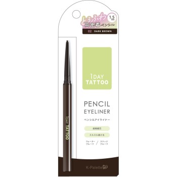 K-팔레트 1DAY TATTOO 펜슬아이라이너 02 _ 쿠오레