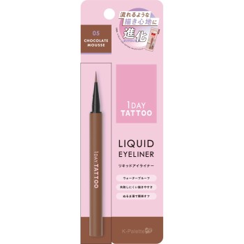 K-팔레트 1DAY TATTOO 리퀴드 아이라이너a 05 초콜릿 무스 _ 쿠오레
