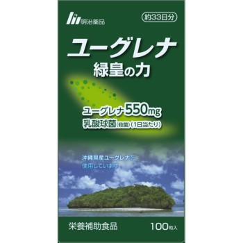 유글레나 녹황의 힘 100T 메이지약품