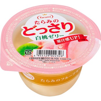 듬뿍 백도 젤리 230g