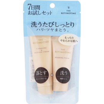 더 레티노타임 트라이얼 클렌징 크림&워싱 폼 25g+20g
