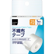 마츠키요 부직포 테이프 25mm폭×9m 1개