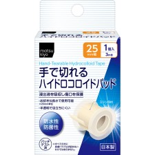 마츠키요 손으로 자를 수 있는 하이드로콜로이드 패드 25mm×3m감기