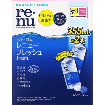 MK 레뉴 프레쉬 355ml×2본 보슈롬재팬