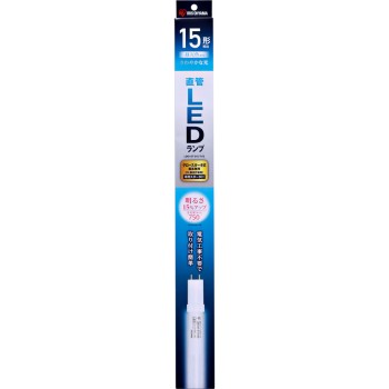 LED 직관 램프 15형 주광색 LDG15T·D 아이리스오야마