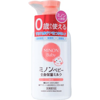 미논 베이비 전신 보습 밀크 150ml 다이이치산쿄 헬스케어 (의약외품)