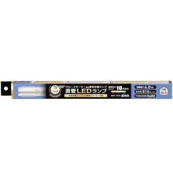 LED 직관 10형S 6W 주광색 LDF10SS·D 옴전기