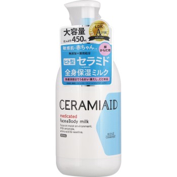 세라미에이드 약용 스킨 밀크 450ml KOSE 코스메포트 (의약외품)