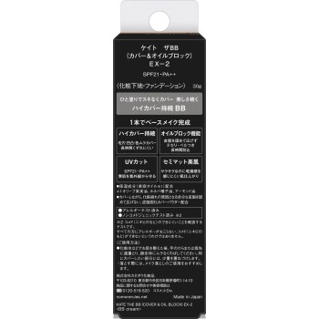 케이트 더 BB (커버 오일 블록) EX2 30g 가네보