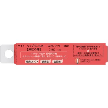 케이트 립 몬스터 수플레 매트 M01 7g 가네보