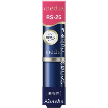 미디어 크리미 라스팅 립 A 로즈 핑크 RS25 가네보