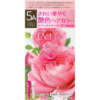 에비타 트리트먼트 헤어 컬러 5A 45g+45g