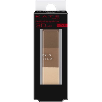 케이트 디자이닝 아이브로우 3D EX5 리필 2.2g 가네보