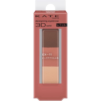 케이트 디자이닝 아이브로우 3D EX11 리필 2.2g 가네보