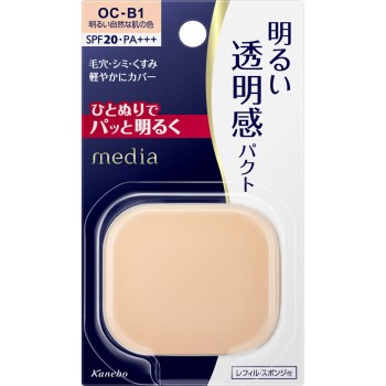 미디어 브라이트업팩트 OC-B1 11g 가네보