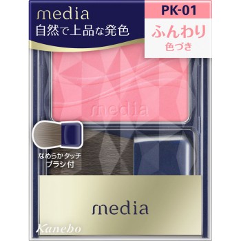 미디어 브라이트업 치크 S PK-01 2.8g 가네보