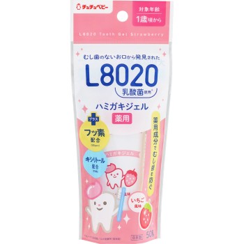 츄츄베이비 L8021유산균 약용 치약 젤 딸기 젝스