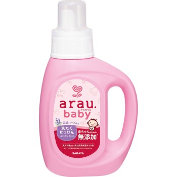 아라우 베이비 세탁비누 본체 800ml 사라야