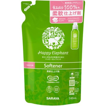해피 엘리펀트 유연 마무리제 리필 540ML 사라야