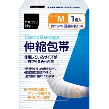 마츠키요 신축 붕대 M 1롤