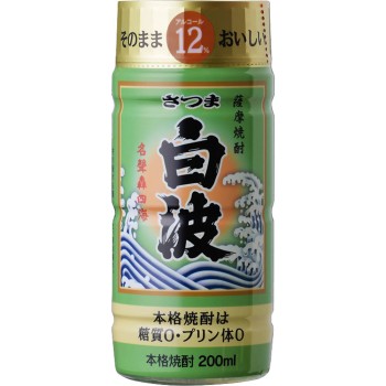 시라나미 12도 고구마 페트 사쓰마주조 200ml 사쓰마주조