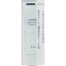 메이크업 베이스 크림 UV N2 그린 30g 치후레화장품