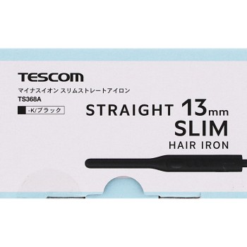 헤어 아이론/AC식(헤어 아이론)/13mm 블랙 엘레컴