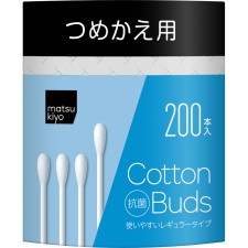 마츠키요 항균 면봉 리필 200개