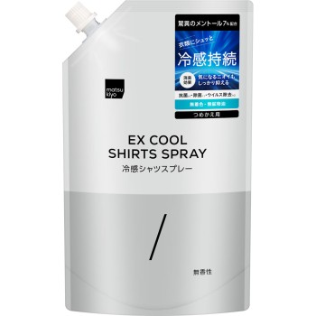 matsukiyo 냉감 셔츠 스프레이 리필 무향성 400ml