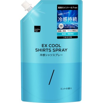matsukiyo 냉감 셔츠 스프레이 리필 민트향 400ml