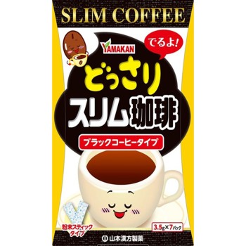 듬뿍 슬림 커피 3.5g×7팩 야마모토한방제약