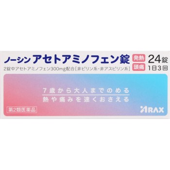 노신 아세트아미노펜정 24정 아라쿠스
