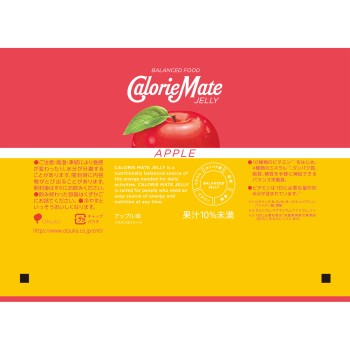 칼로리메이트 젤리 애플맛 215g 오쓰카제약