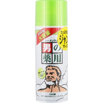 MK 맨텀 약용쉐이빙폼 레몬라임 400g 오미 형제사