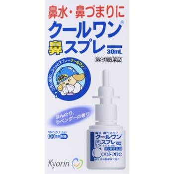 쿨원 코 스프레이 30ml 쿄린제약
