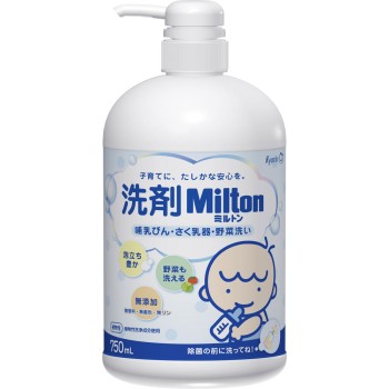 밀톤 세제 Milton 젖병·착유기·야채 세척(본체) RN 750ml 쿄린 제약