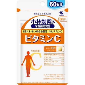 고바야시제약 영양보조식품 비타민C <대용량 60일분> 180T 고바야시제약