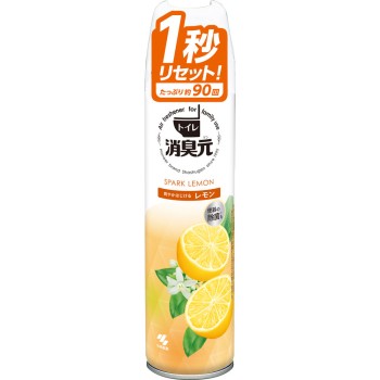 소취원 화장실용 소취 스프레이 상쾌하게 튀는 레몬 280ml 고바야시제약